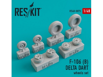 Convair F-106 (B) Delta Dart Wheels Set - image 1