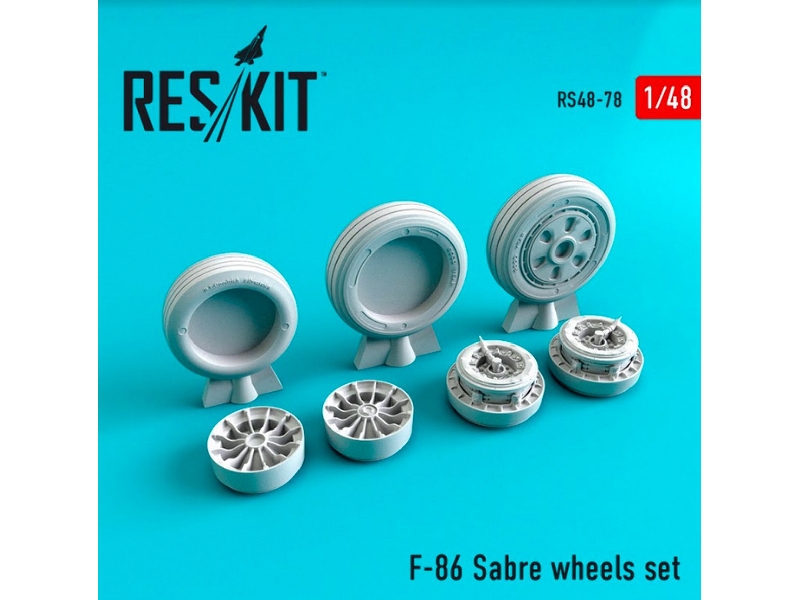 North American F-86 Sabre Wheels Set - image 1