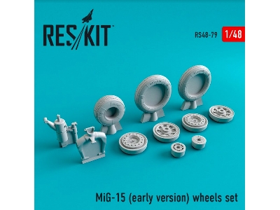 Mig-15 (Early Version) Wheels Set - image 1