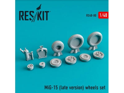 Mig-15 (Late Version) Wheels Set - image 1