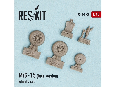 Mig-15 (Late Version) Wheels Set - image 2