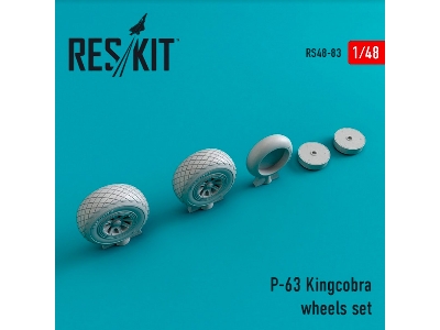 P-63 Kingcobra Wheels Set - image 1