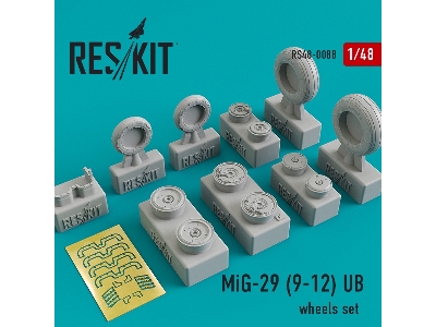 Mikoyan Mig-29 (9-12) Ub Wheels Set - image 1