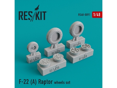 F-22 (A) Raptor Wheels Set - image 1