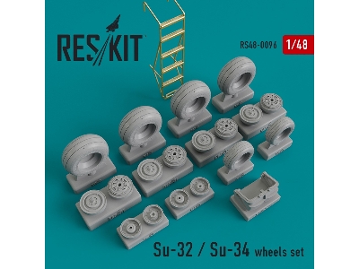 Su-32 / Su-34 Wheels Set - image 1