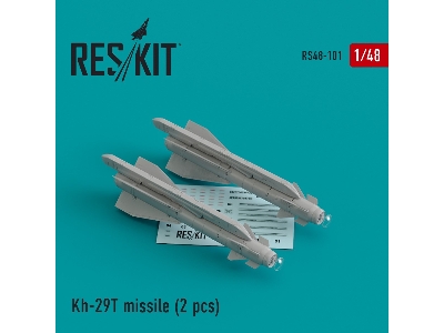 Kh-29t (As-14b 'kedge) Missile (2 Pcs) Su-17, Su-25,su-24, Su-34, Su-30, Su-39, Mig-27, Yak-130, Mirage F.1 - image 1