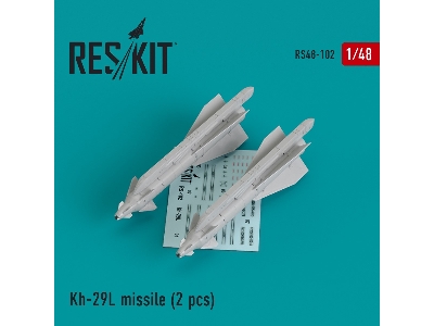 Kh-29l (As-14a 'kedge) Missile (2 Pcs) Su-17, Su-25,su-24, Su-34, Su-30, Su-39, Mig-27, Yak-130, Mirage F.1 - image 1