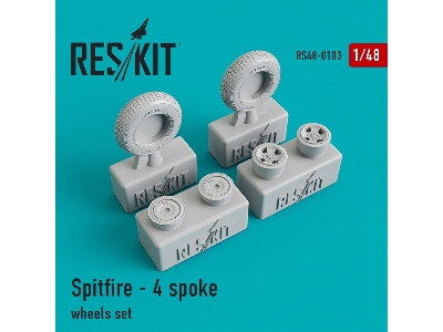 Spitfire - 4 Spoke Wheels Set - image 1