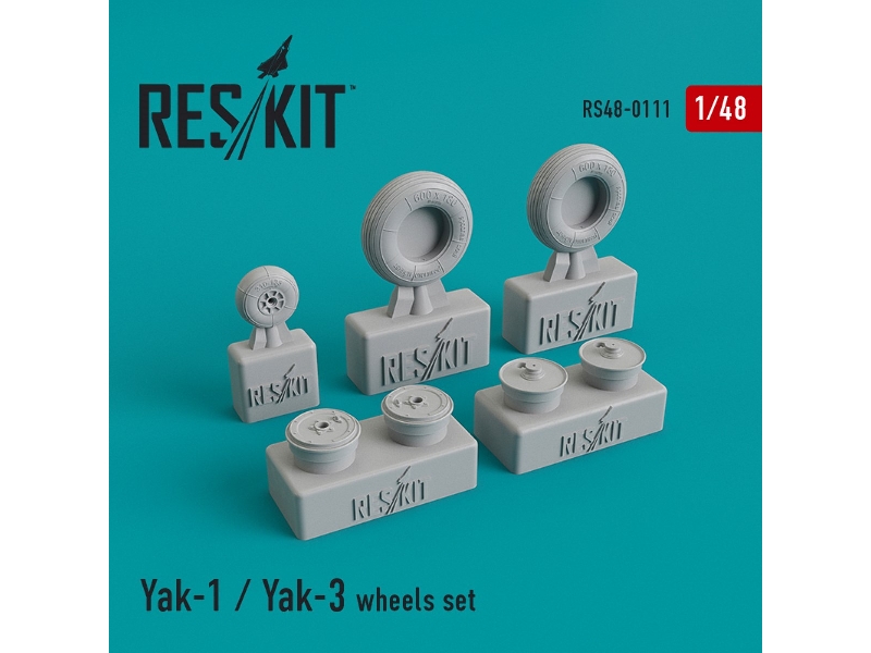 Yak-1 / Yak-3 Wheels Set - image 1