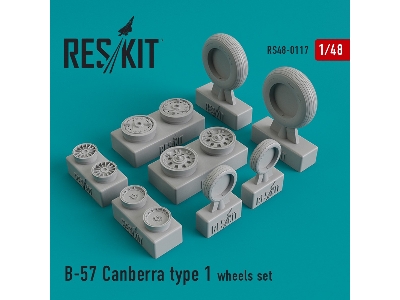 B-57 Canberra Type 1 Wheels Set - image 1