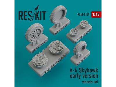 A-4 Skyhawk Early Version Wheels Set - image 1