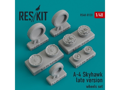 A-4 Skyhawk Late Version Wheels Set - image 1