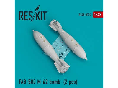 Fab-500 M-62 Bomb (2 Pcs) (Su-17, Su-22, Su-24, Su-25, Su-30, Su-34) - image 1