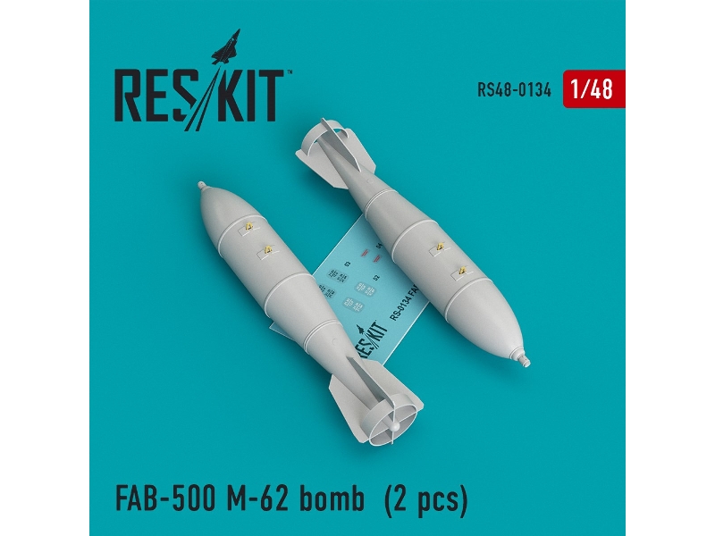 Fab-500 M-62 Bomb (2 Pcs) (Su-17, Su-22, Su-24, Su-25, Su-30, Su-34) - image 1