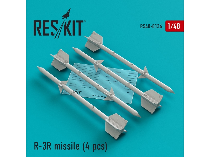 R-3r Missile (4 Pcs) (Mig-21, Mig-23) - image 1