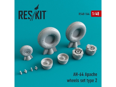 Ah-64 Apache Type 2 Wheels Set - image 1