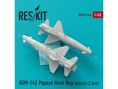 Agm-142 Popeye Have Nap Missile (2 Pcs) (F-4, F-15, F-16, F-111) - image 1
