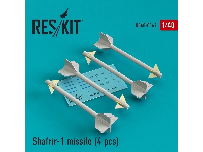 Shafrir-1 Missile (4 Pcs) (Mirage 3c, Mirage 3cj, Vautour Ii) - image 1