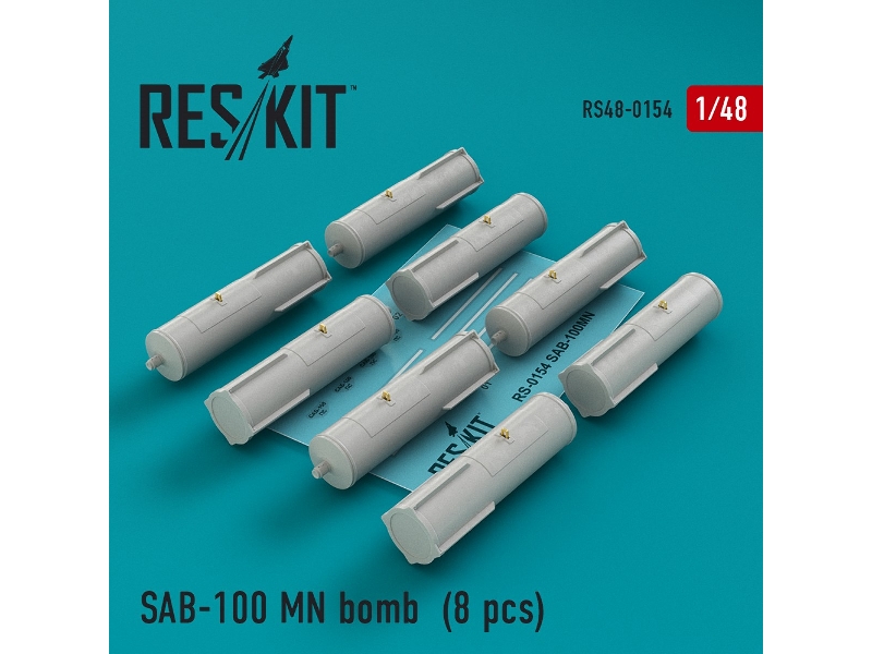 Sab-100 Mn Bomb (8 Pcs) Su-7, Su-17, Su-24, Su-25, Su-27, Su-30, Su-34, Mig-21, Mig-27, Yak-38, Jak-130 - image 1