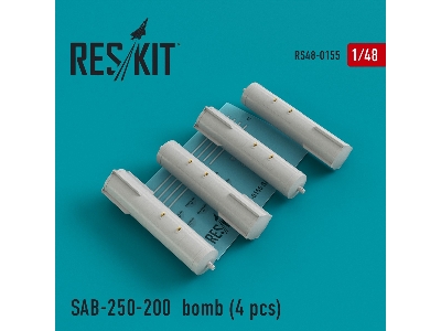 Sab-250-200 Bomb (4 Pcs) Su-7, Su-17, Su-24, Su-25, Su-27, Su-30, Su-34, Mig-21, Mig-27, Yak-38, Jak-130 - image 1