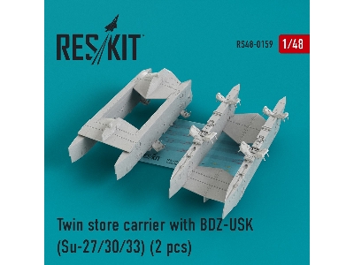 Twin Store Carrier With Bdz-usk (Su-27/30/33) (2 Pcs) - image 1