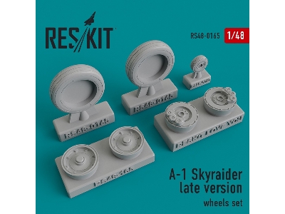 A-1 Skyraider Late Version Wheels Set - image 1