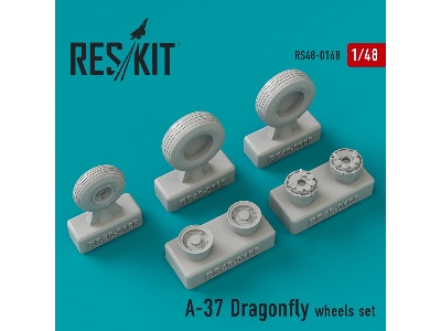 A-37 Dragonfly Wheels Set - image 1