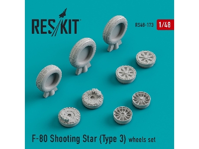 F-80 Shooting Star (Type 3) Wheels Set - image 1