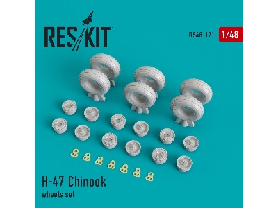 H-47 Chinook Wheels Set - image 1