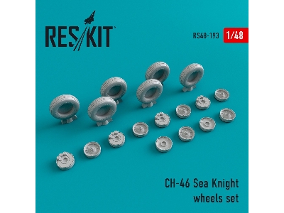 Ch-46 Sea Knight Wheels Set - image 1