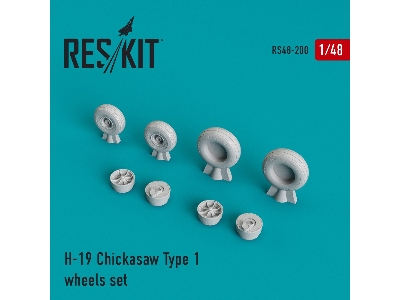 H-19 Chickasaw Type 1 Wheels Set - image 1