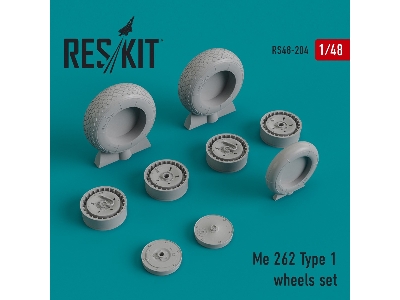 Me.262 Type 1 Wheels Set - image 1