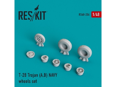 T-28 Trojan (A,b) Navy Wheels Set - image 1
