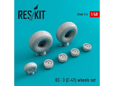 Dc- 3 (C-47) Wheels Set - image 1