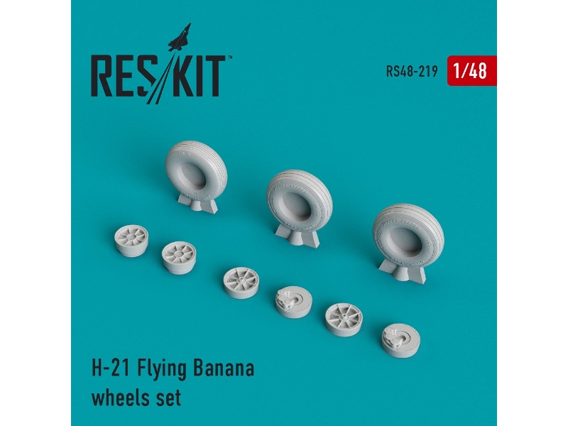 H-21 Flying Banana Wheels Set - image 1