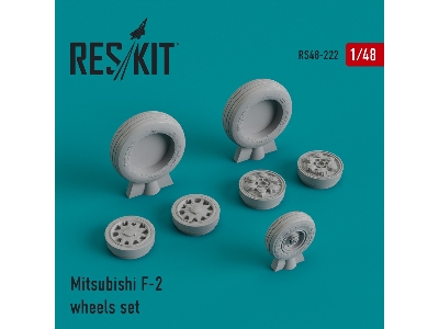 Mitsubishi F-2 Wheels Set - image 1