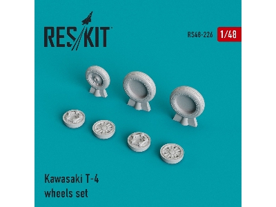 Kawasaki T-4 Wheels Set - image 1