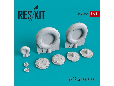 Junkers Ju -52 Wheels Set - image 1