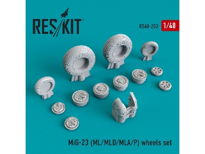 Mig-23 (Ml/Mld/Mla/P) Wheels Set - image 1