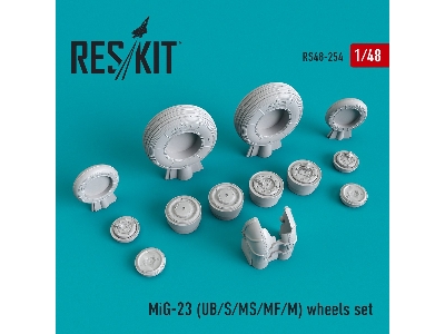 Mig-23 (Ub/S/Ms/Mf/M) Wheels Set - image 1