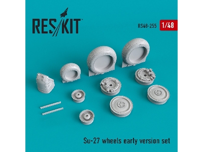 Su-27 Wheels Early Version Set - image 1