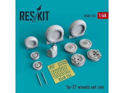 Su-27 Wheels Set Late Version Set - image 1