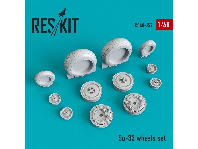 Su-33 Wheels Set - image 1