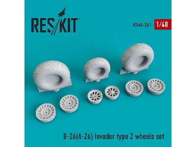 B-26 (A-26) Invader Type 2 Wheels Set - image 1