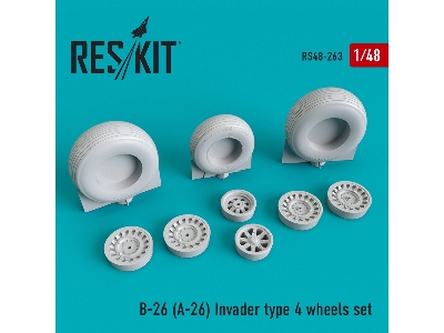 B-26 (A-26) Invader Type 4 Wheels Set - image 1