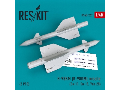 R-98 Km (K-98km) Missile (2 Pcs) (Su-11, Su-15, Yak-28) - image 1