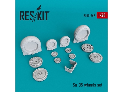 Su-35 Wheels Set - image 1