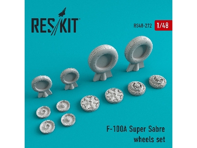 F-100 (A) Super Sabre Wheels Set - image 1