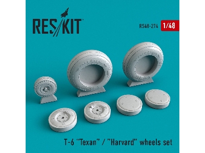 Texan T-6 Wheels Set - image 1