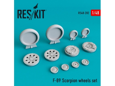 F-89 Scorpion Wheels Set - image 1
